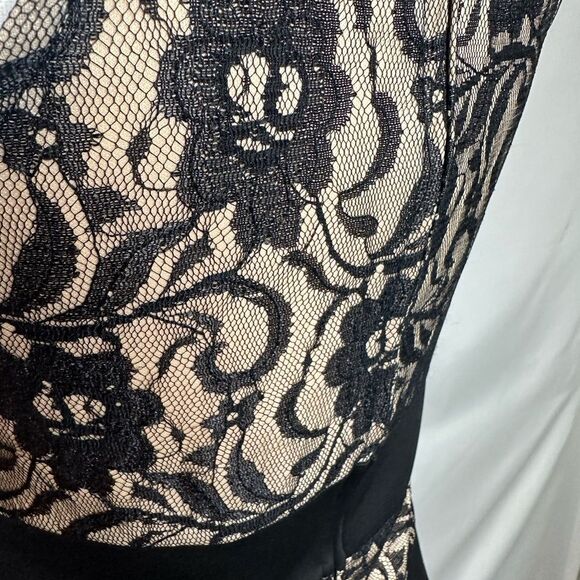 Windsor Sexy Black Lace Cutout Lace Dress 8/10 - Picture 4 of 5
